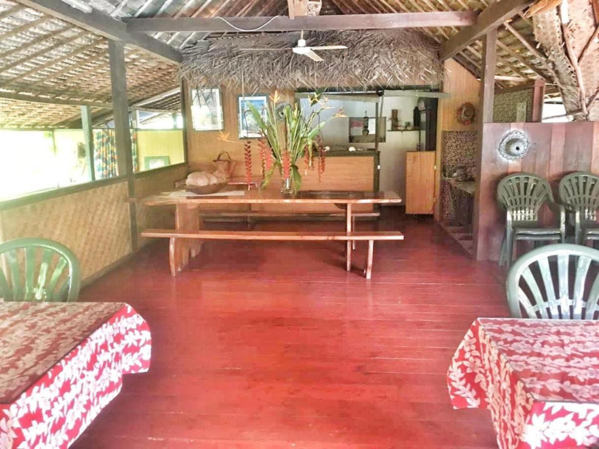 Huahine - Bungalow Vanille 2P Fare Kültér fotó